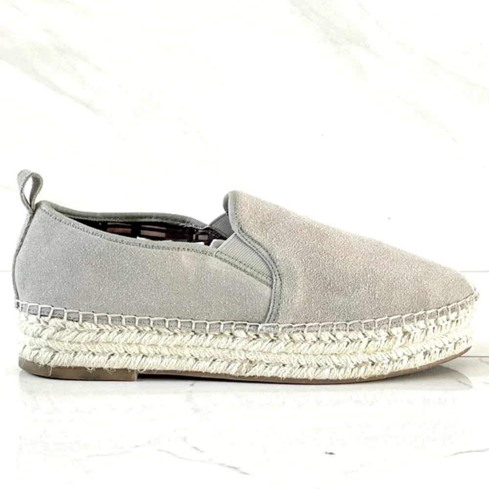 Blondo Basha suede leather espadrille 9.5 waterproof
